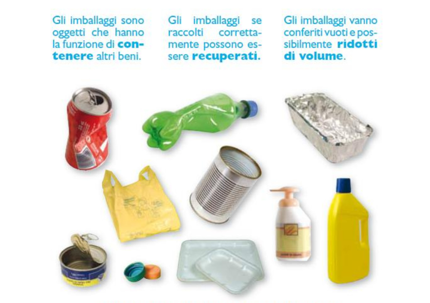Imballaggi multimateriale
