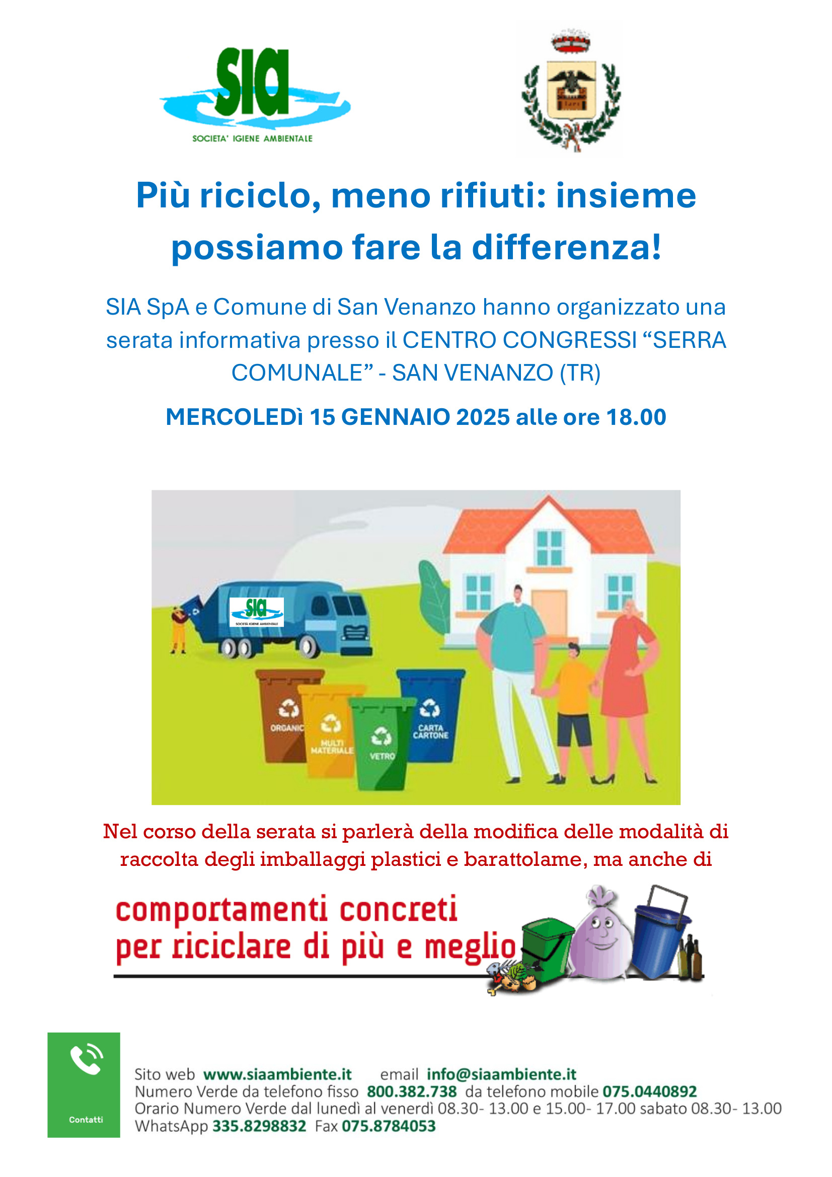 VOLANTINO Assemblee pubbliche - San Venanzo